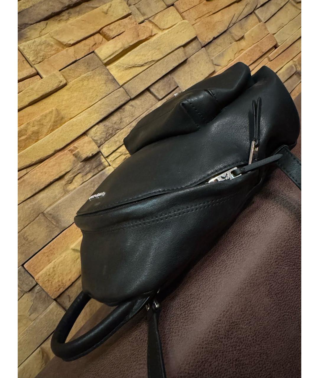 KARL LAGERFELD Черный рюкзак из искусственной кожи, фото 3