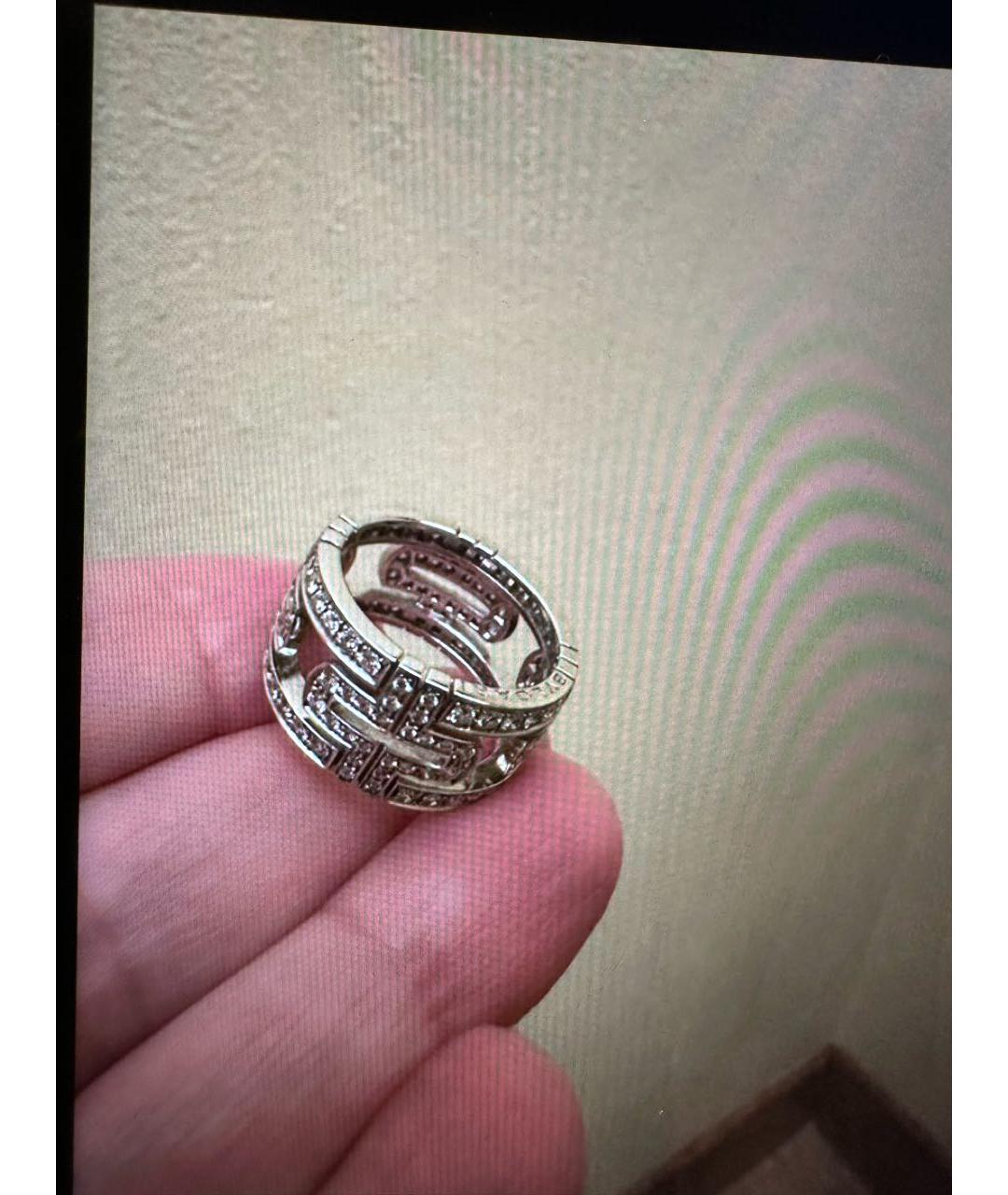 BVLGARI Белое кольцо из белого золота, фото 8