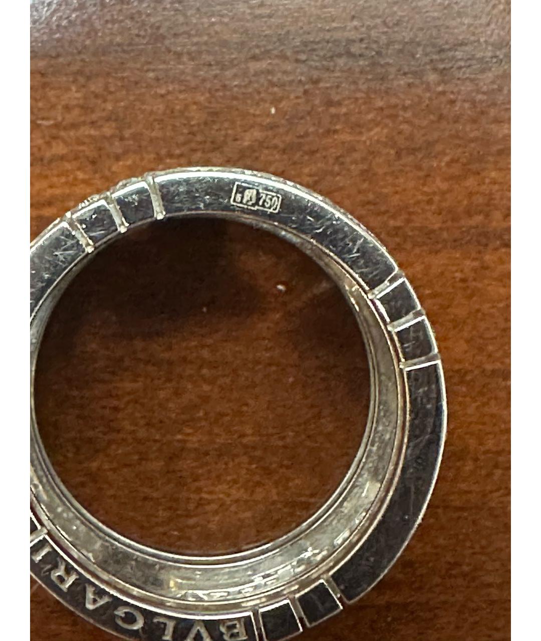 BVLGARI Белое кольцо из белого золота, фото 5