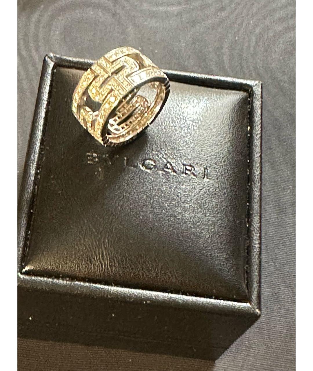 BVLGARI Белое кольцо из белого золота, фото 2