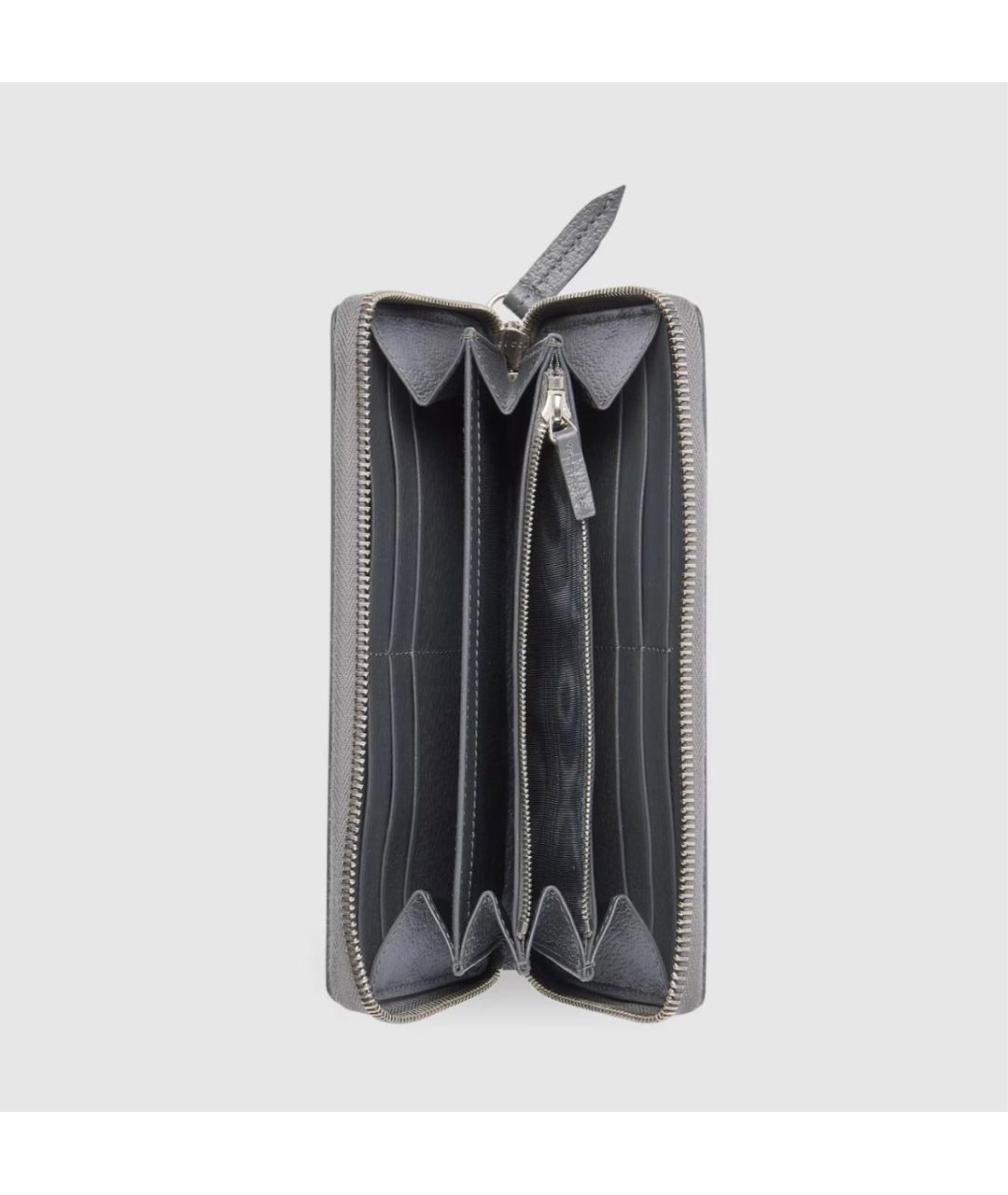 GUCCI Антрацитовый кошелек, фото 2