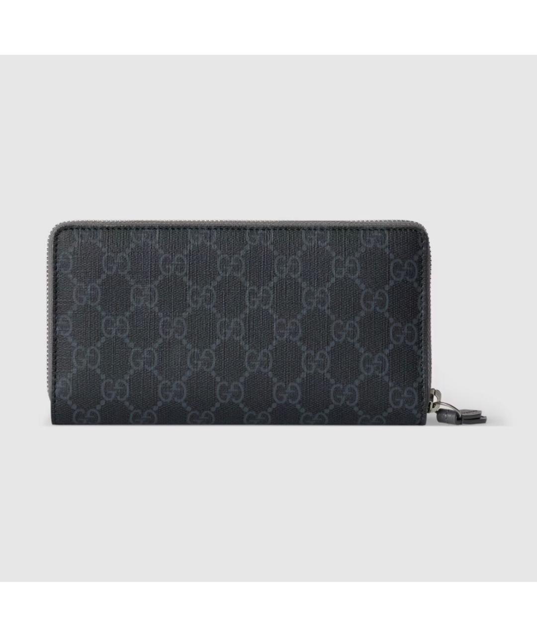 GUCCI Антрацитовый кошелек, фото 4