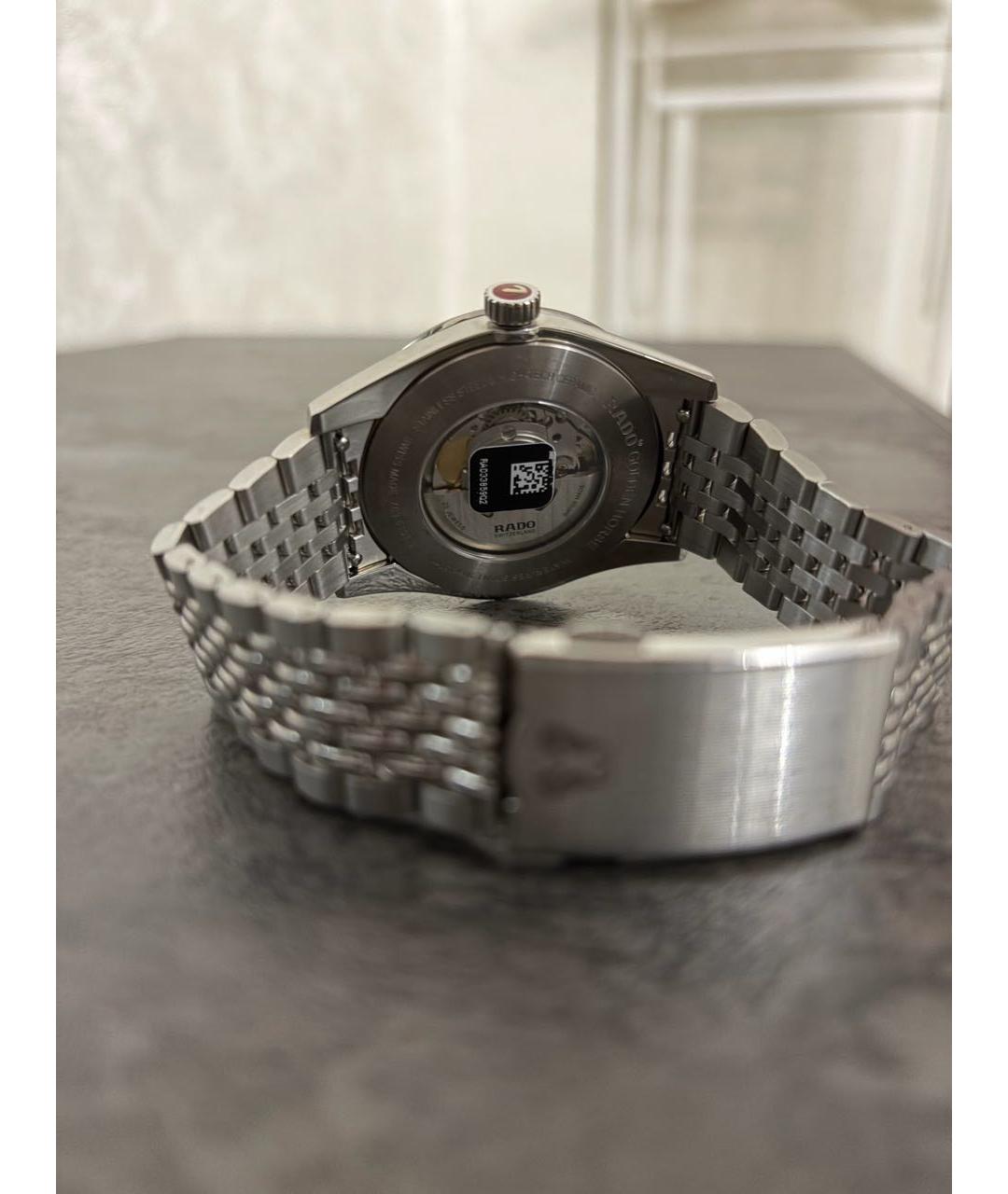 RADO Серебряные стальные часы, фото 3