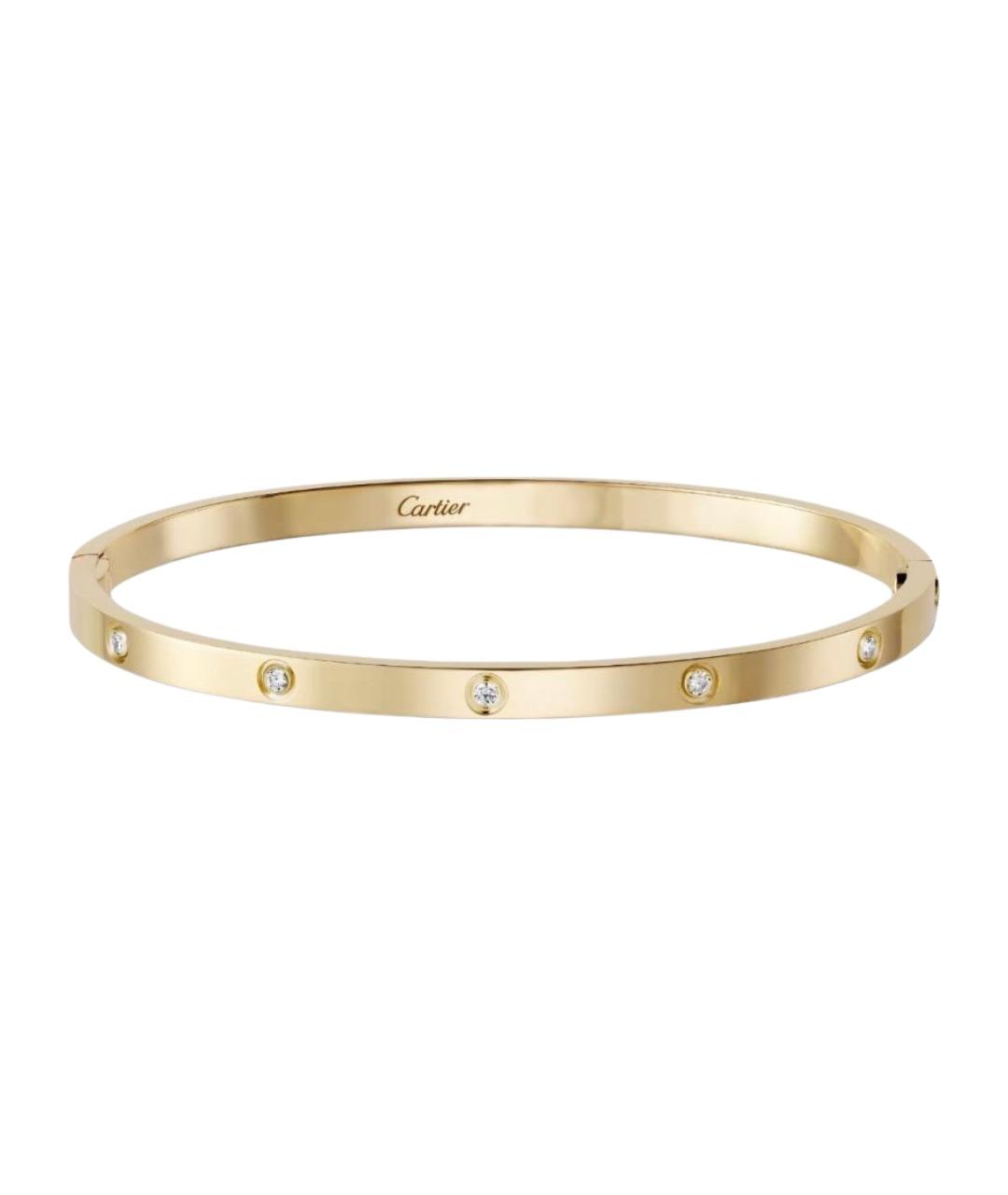 CARTIER Золотой браслет из желтого золота, фото 1