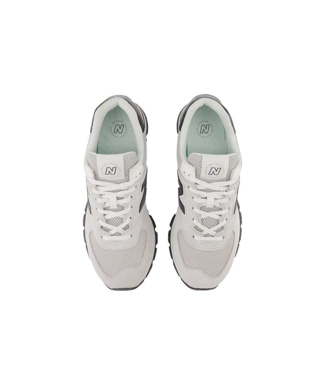 NEW BALANCE Серые замшевые кроссовки, фото 4