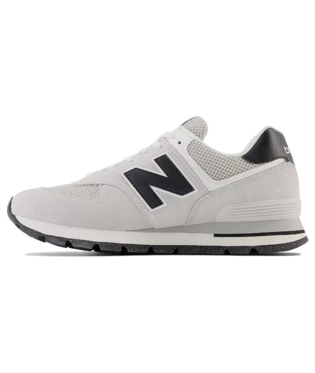 NEW BALANCE Серые замшевые кроссовки, фото 2