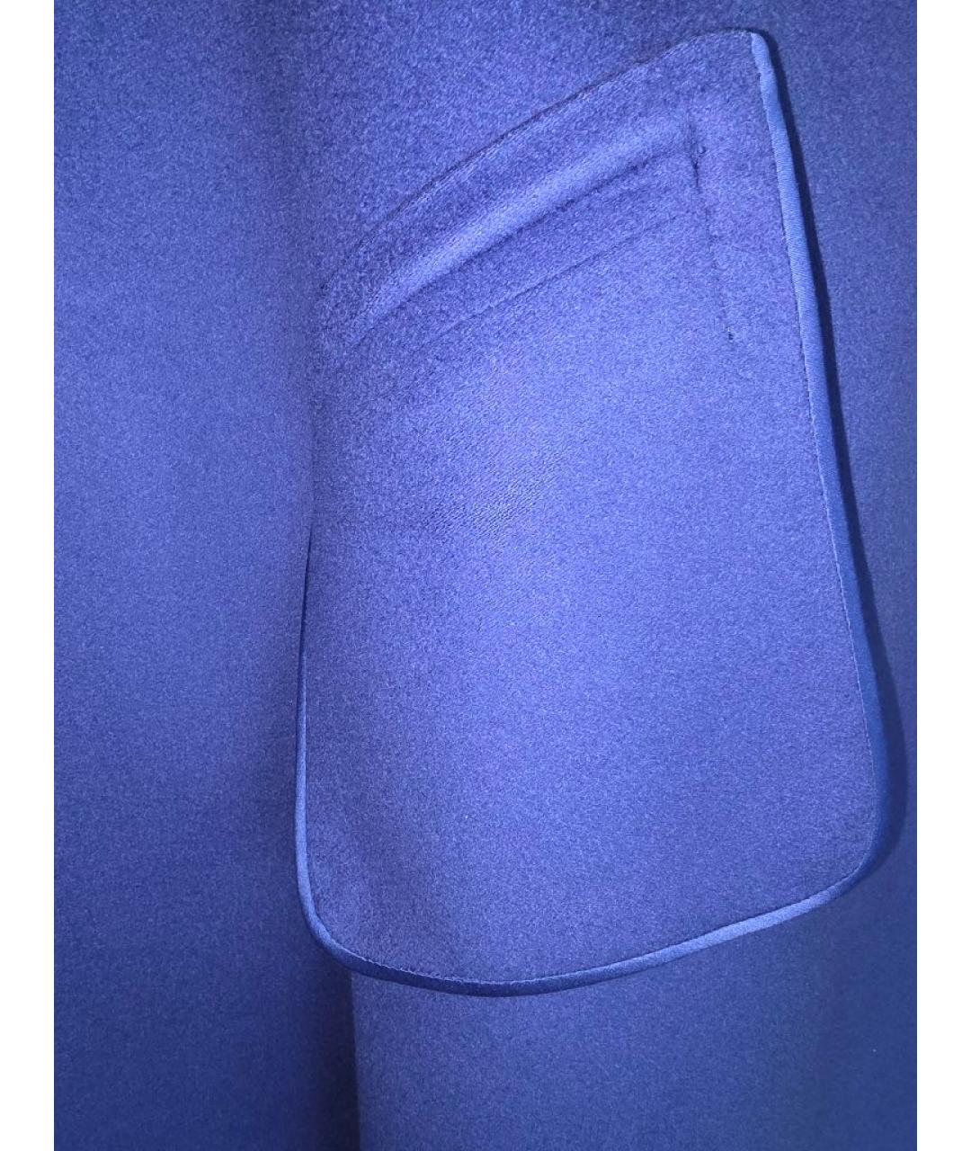 LORO PIANA Синее кашемировое пальто, фото 8