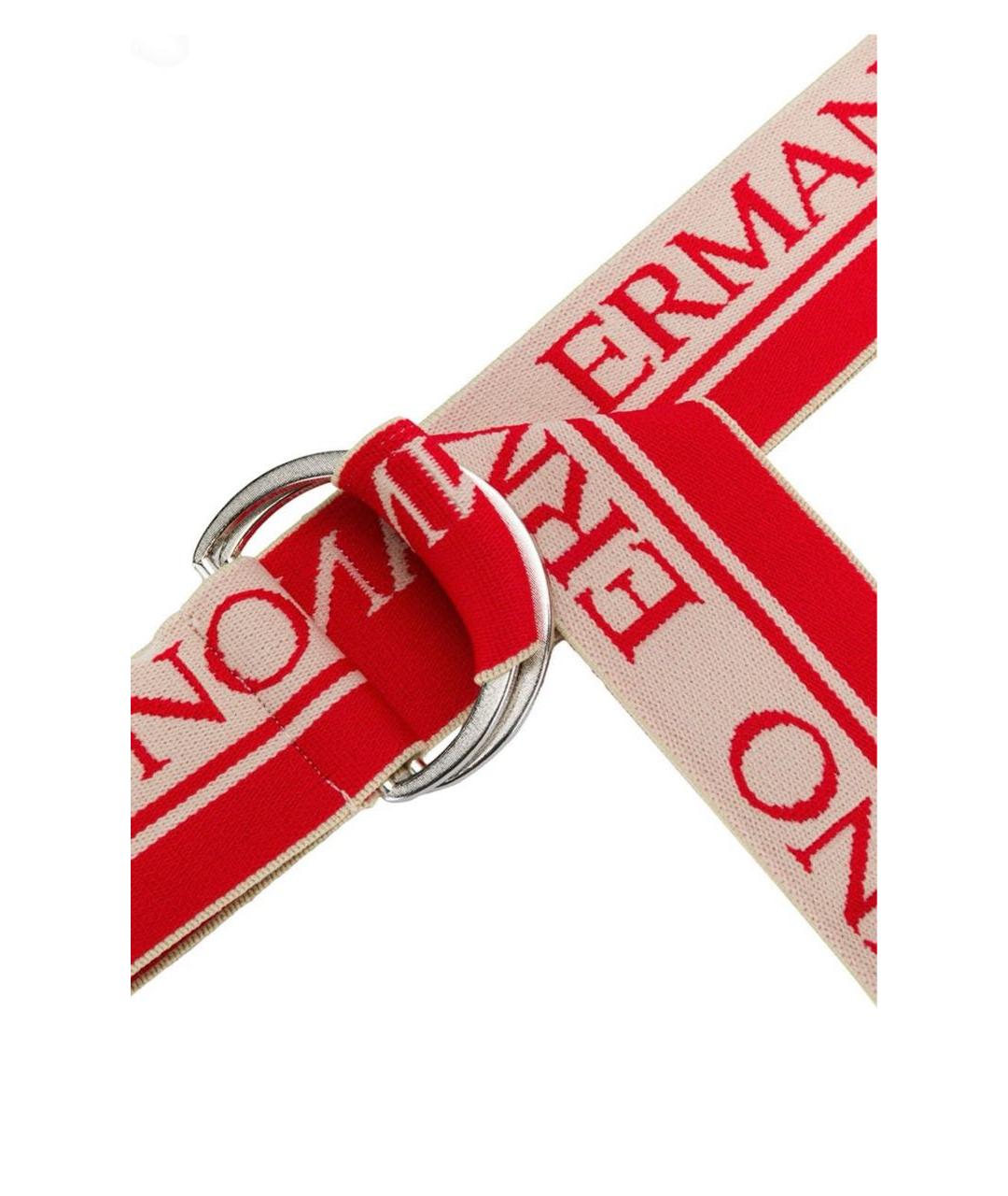 ERMANNO SCERVINO Красный резиновый ремень, фото 2