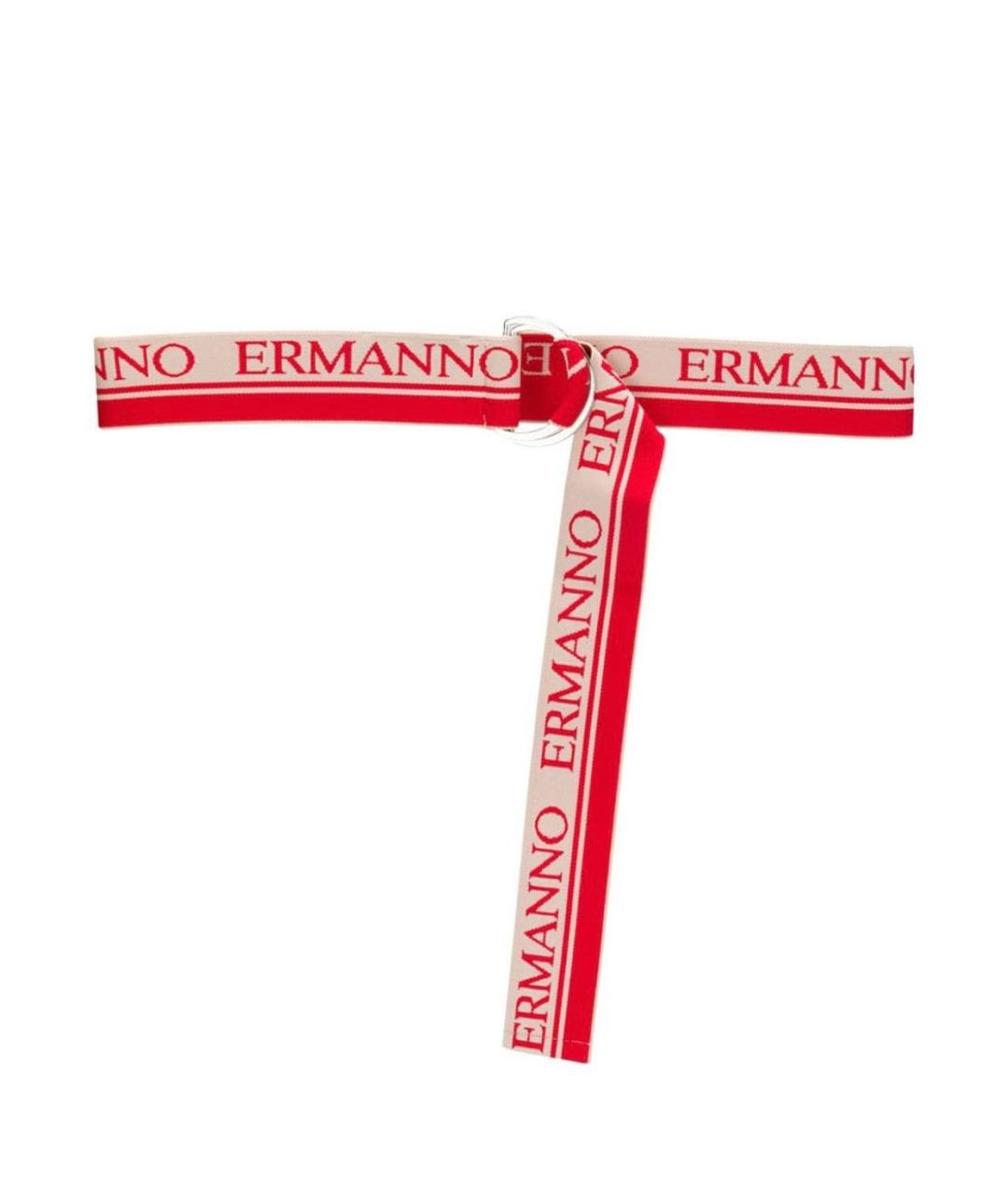 ERMANNO SCERVINO Красный резиновый ремень, фото 9