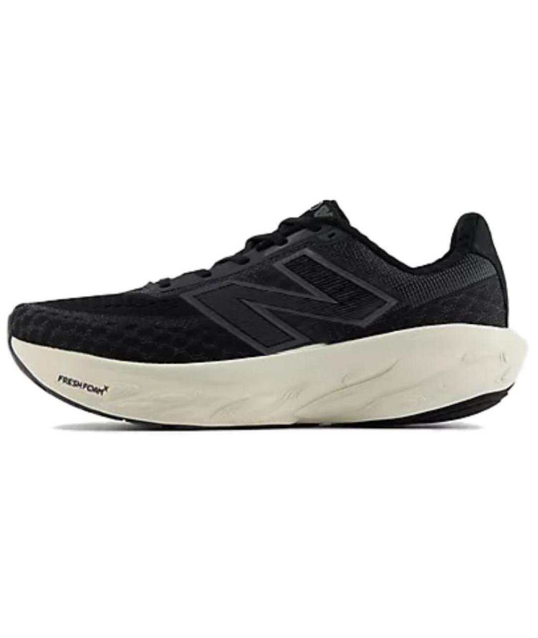 NEW BALANCE Черные текстильные низкие кроссовки / кеды, фото 2