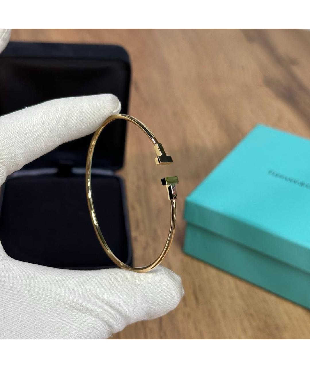TIFFANY&CO Желтый браслет из желтого золота, фото 2
