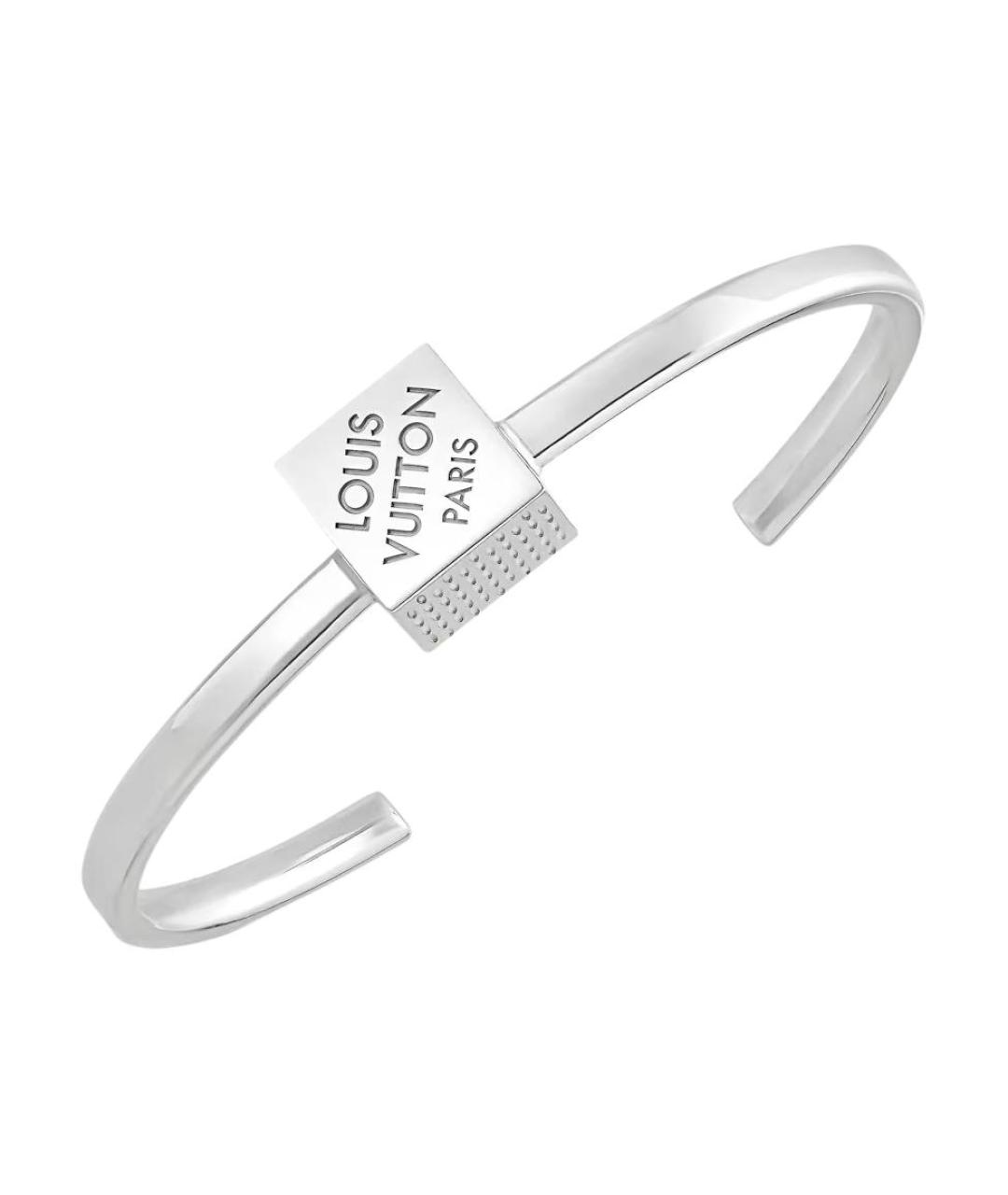 LOUIS VUITTON Серебрянный серебряный браслет, фото 1