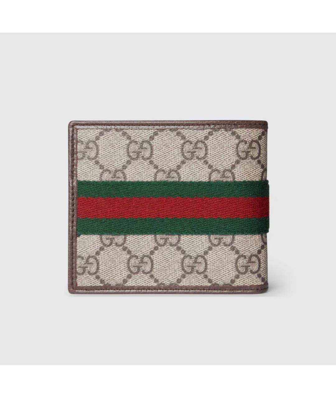 GUCCI Бежевый кошелек, фото 4