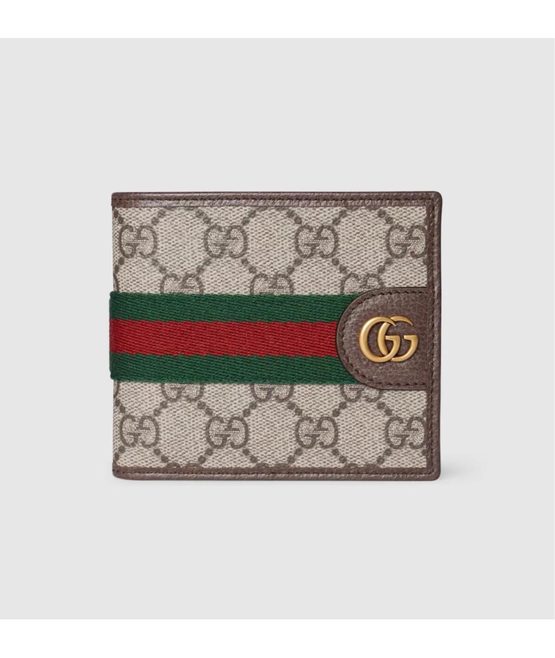 GUCCI Бежевый кошелек, фото 5