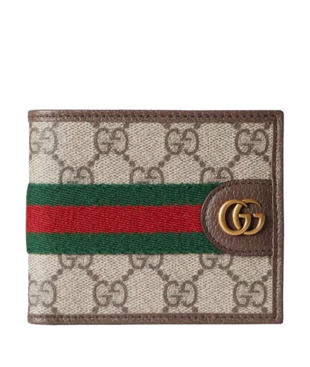 GUCCI Бежевый кошелек, фото 1
