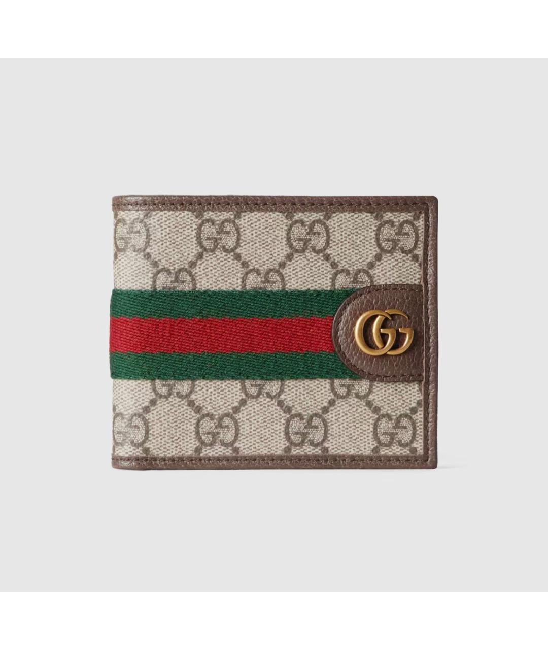 GUCCI Бежевый кошелек, фото 6