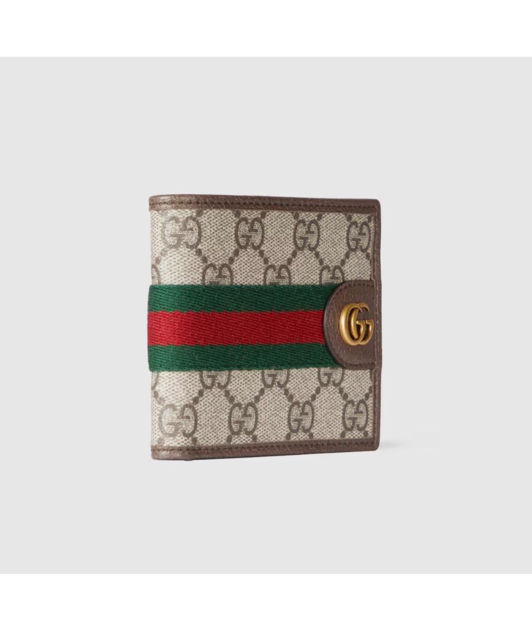 GUCCI Бежевый кошелек, фото 3