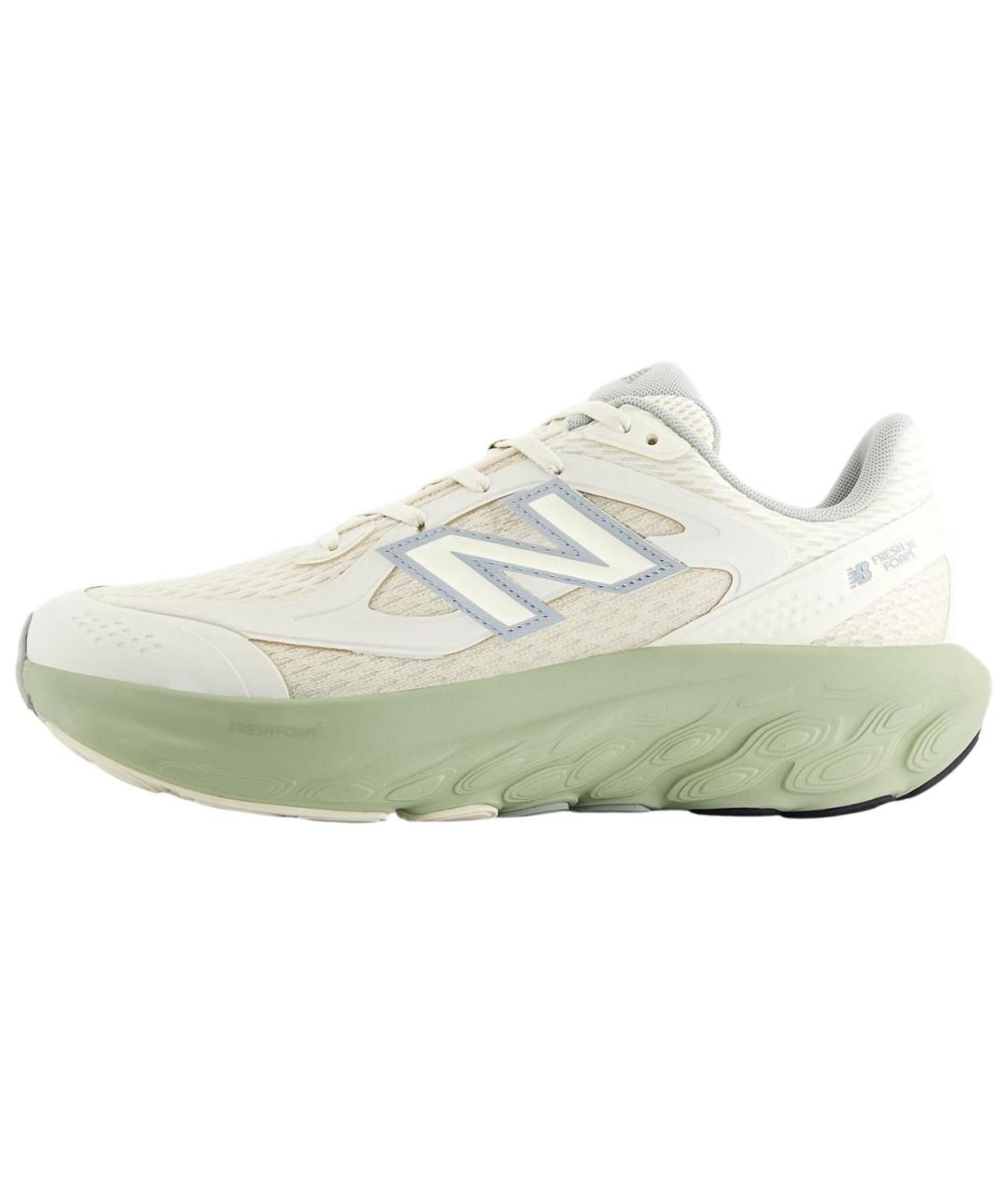 NEW BALANCE Белые текстильные низкие кроссовки / кеды, фото 2