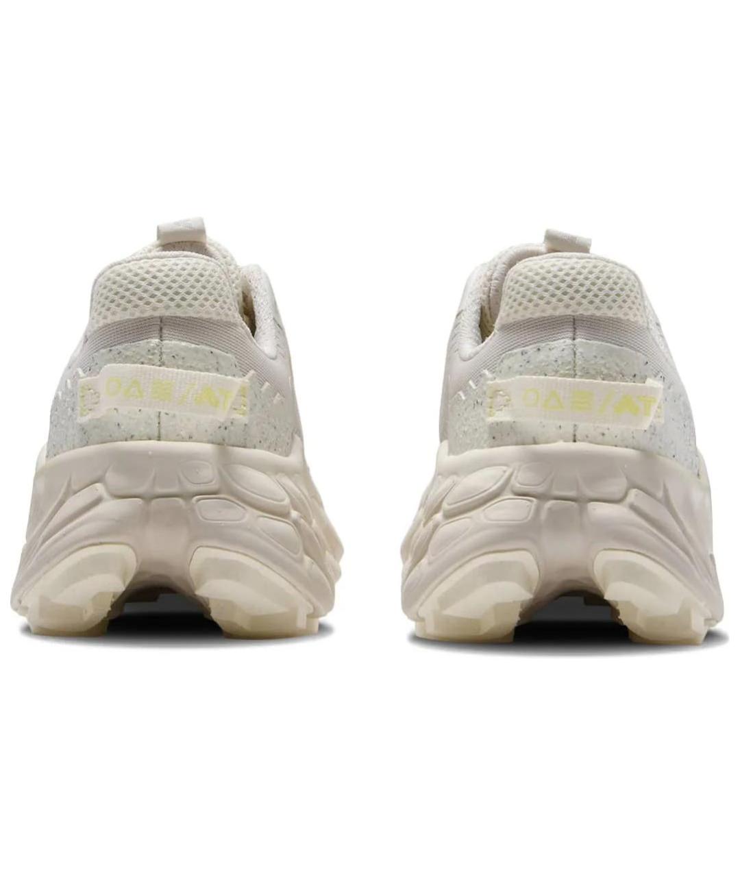 NEW BALANCE Бежевые бархатные кроссовки, фото 5