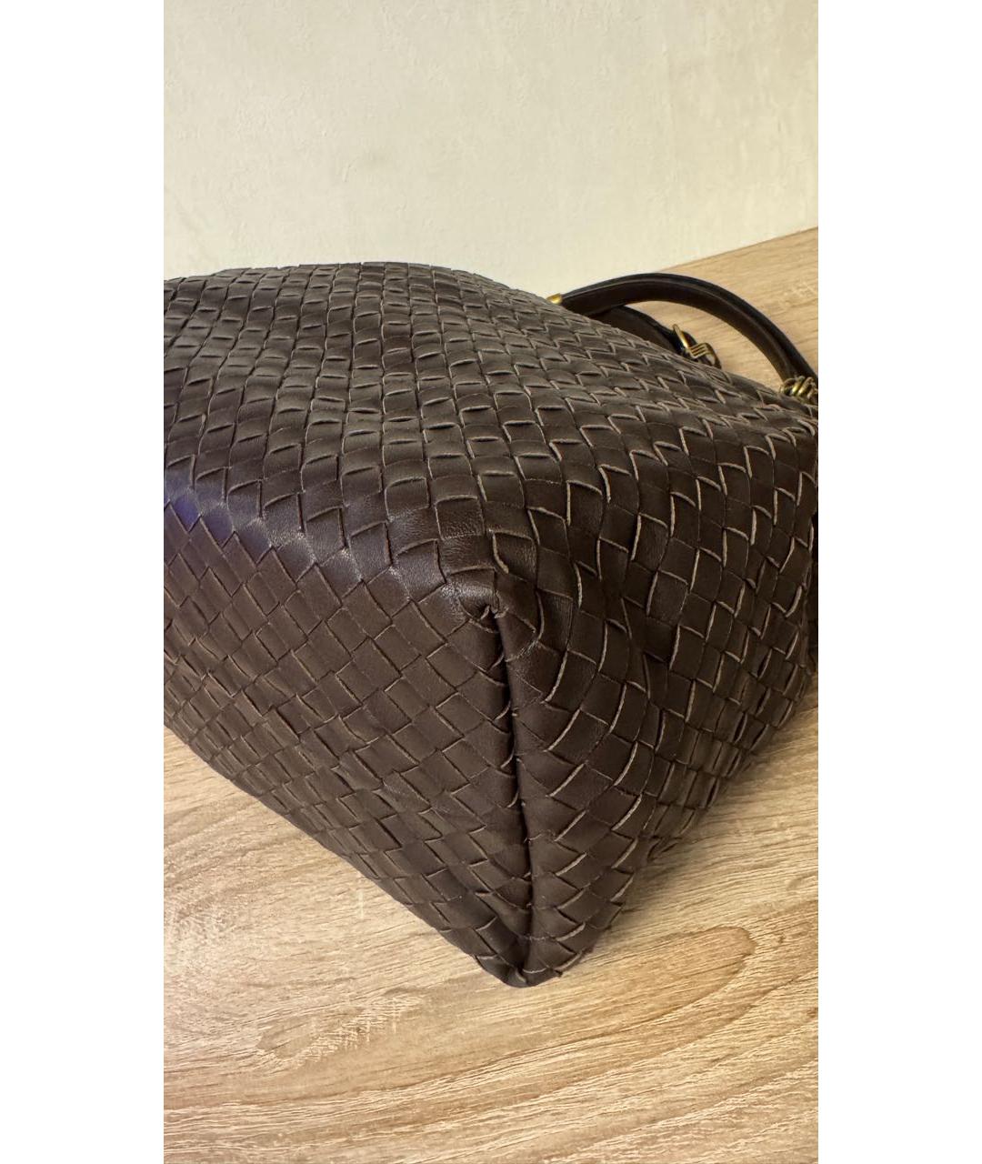 BOTTEGA VENETA Кожаная сумка тоут, фото 3