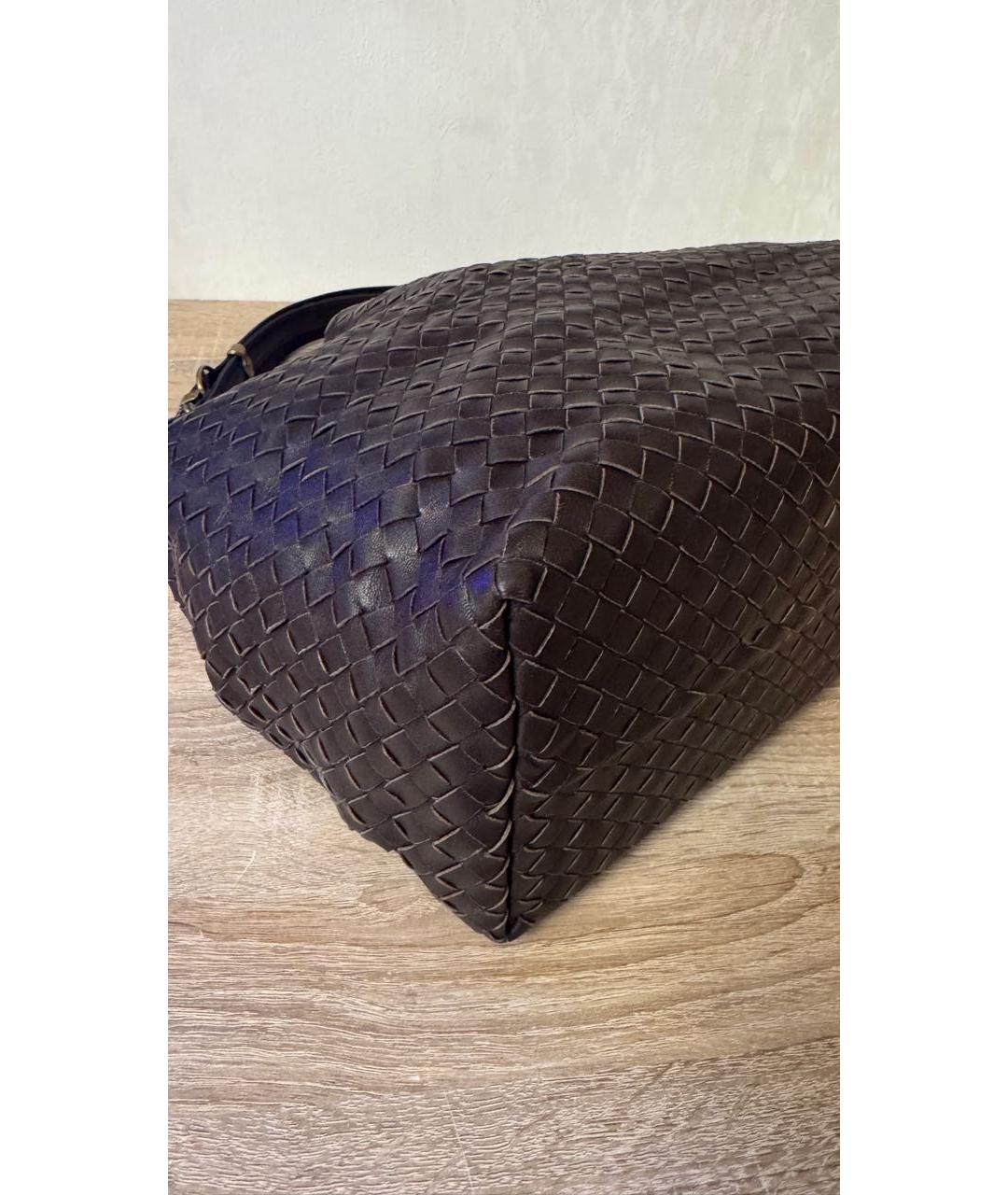 BOTTEGA VENETA Кожаная сумка тоут, фото 4