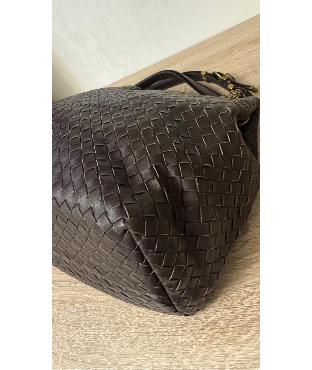 BOTTEGA VENETA Кожаная сумка тоут, фото 5