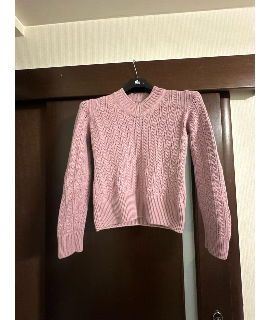 LORO PIANA Фиолетовый кашемировый джемпер / свитер, фото 4