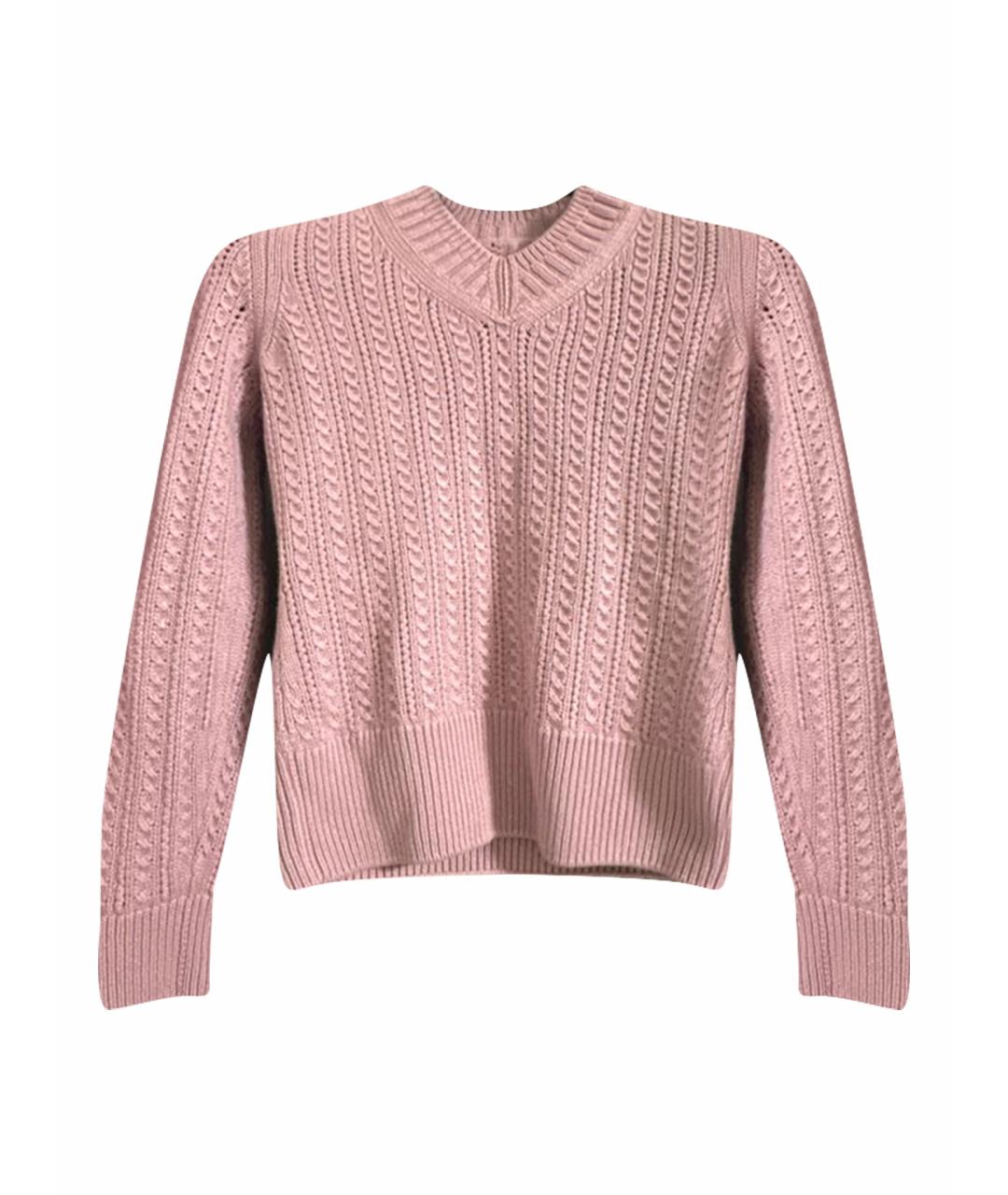 LORO PIANA Фиолетовый кашемировый джемпер / свитер, фото 1