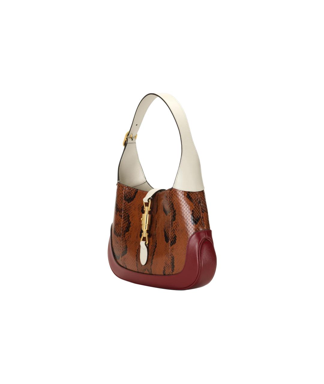 GUCCI Мульти кожаная сумка с короткими ручками, фото 4