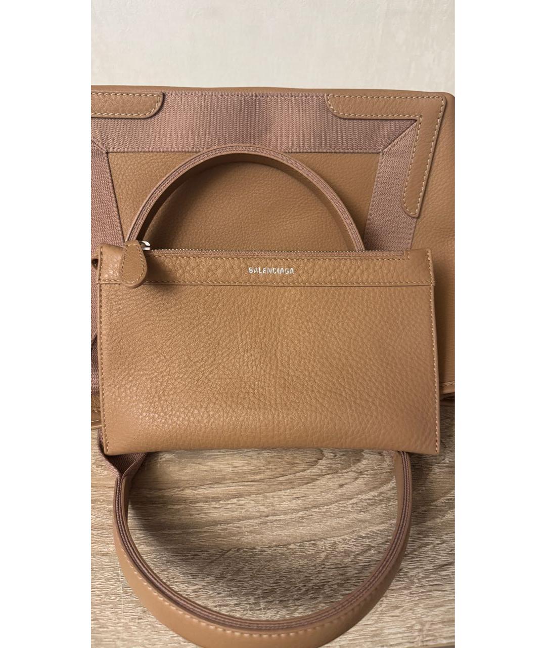 BALENCIAGA Кожаная сумка тоут, фото 8