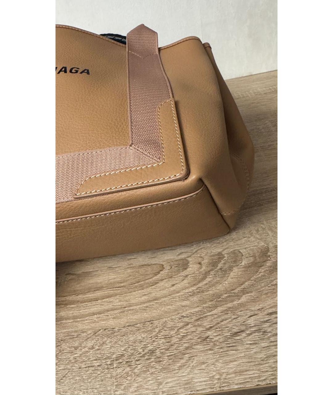 BALENCIAGA Кожаная сумка тоут, фото 3