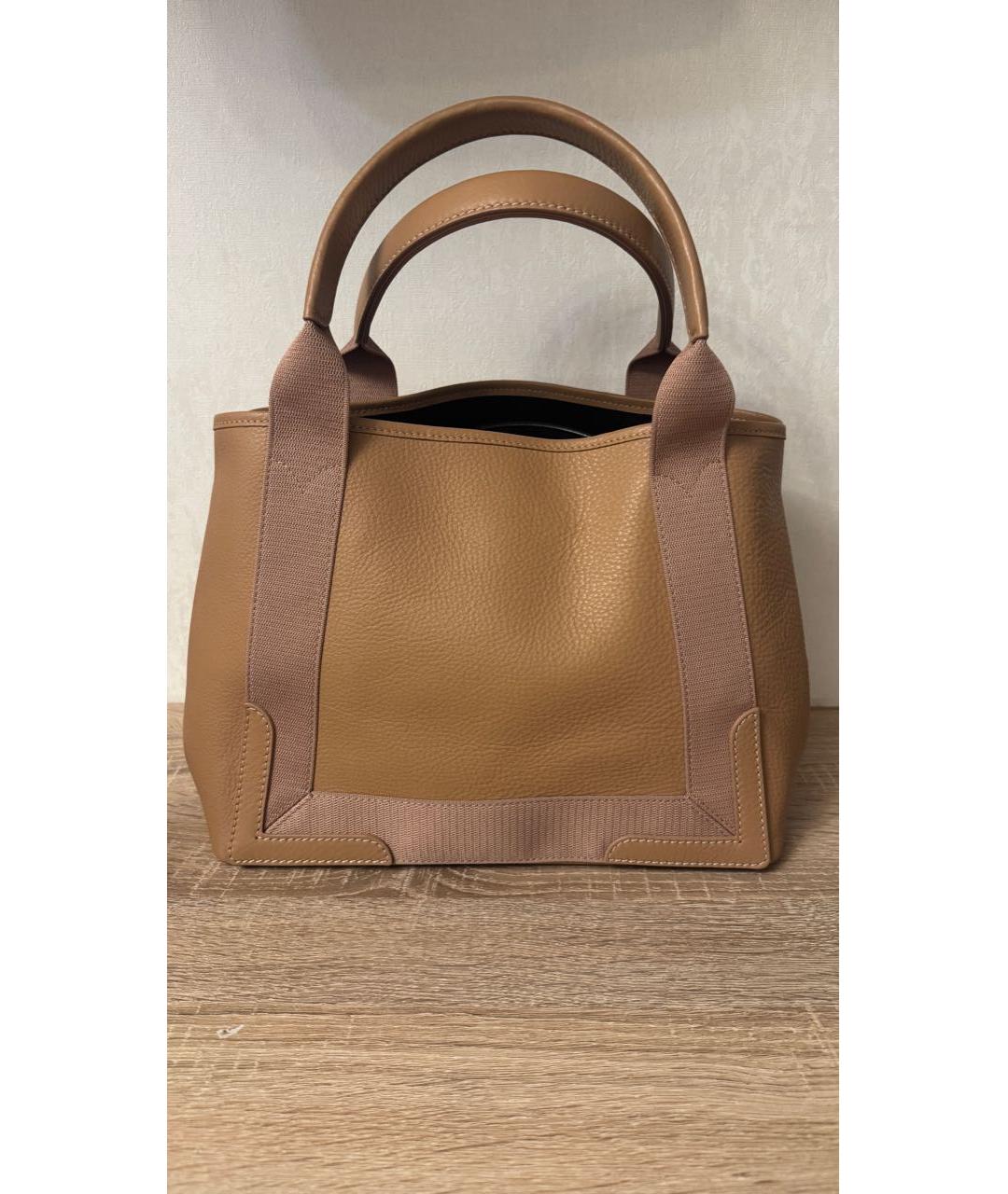 BALENCIAGA Кожаная сумка тоут, фото 2