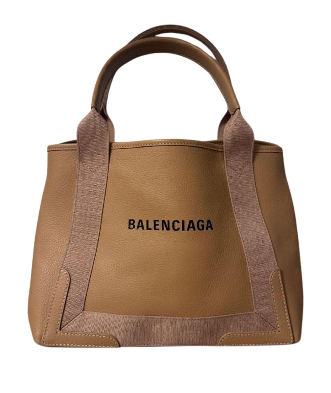 BALENCIAGA Кожаная сумка тоут, фото 1