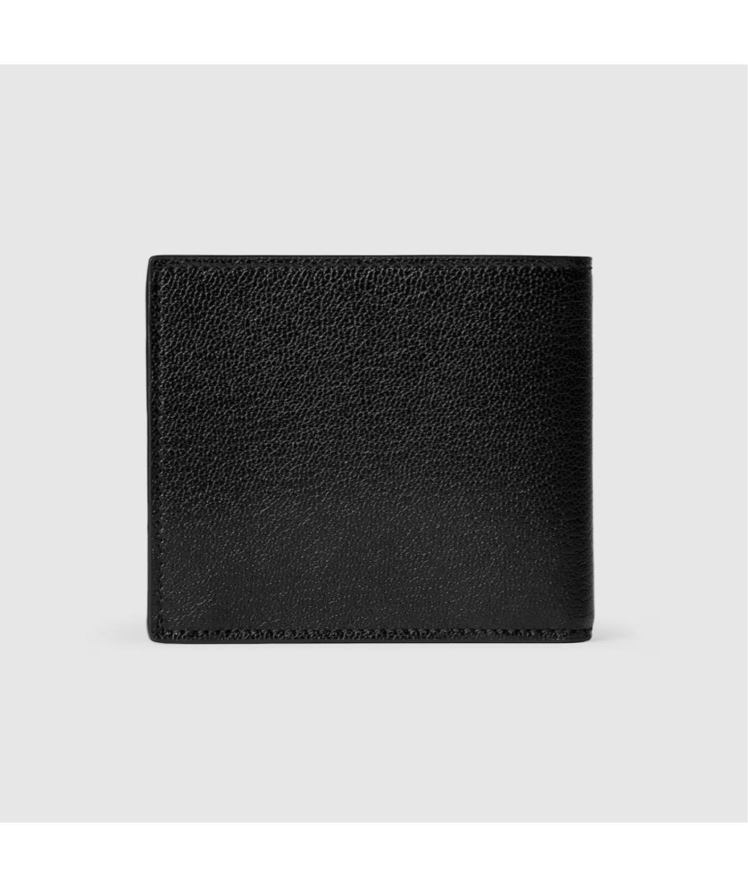 GUCCI Черный кожаный кошелек, фото 5