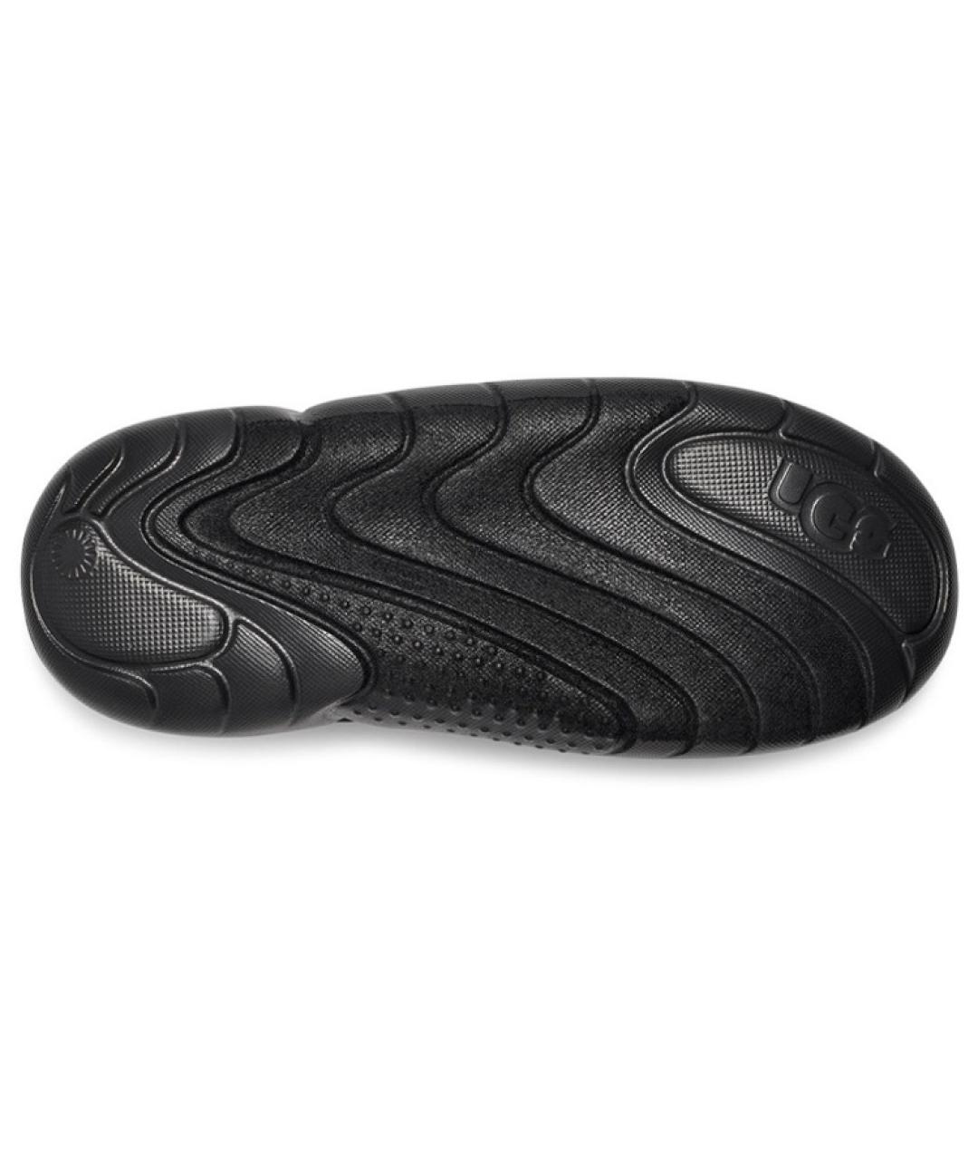 UGG AUSTRALIA Черные текстильные сандалии, фото 5