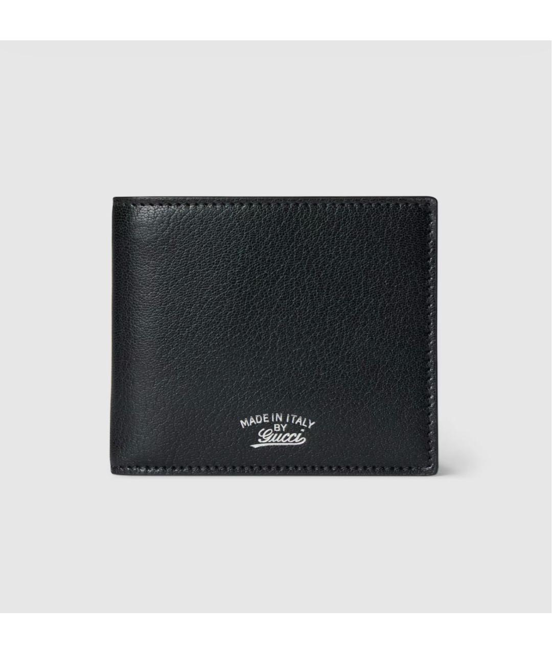 GUCCI Черный кожаный кошелек, фото 6