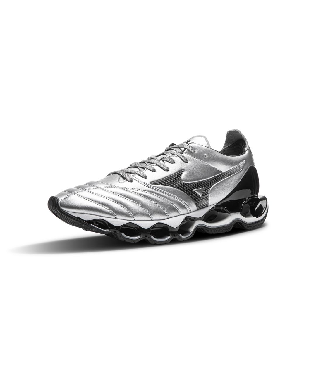 MIZUNO Серебряные кроссовки, фото 2