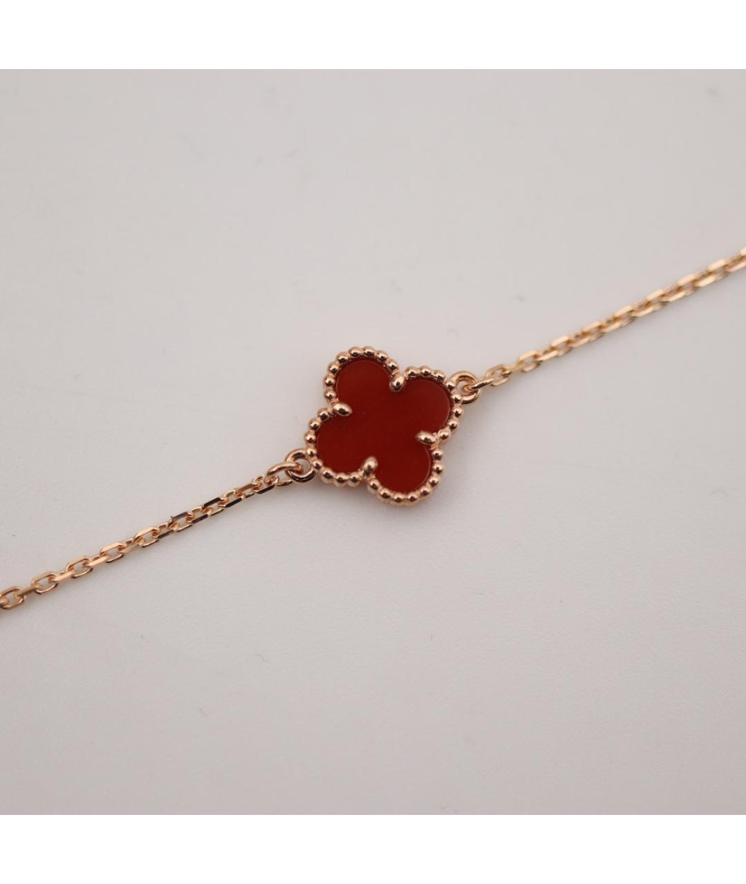 VAN CLEEF & ARPELS Красный браслет из желтого золота, фото 3
