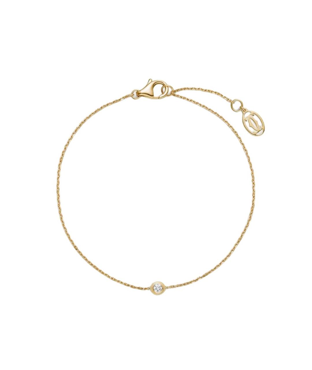 CARTIER Золотой браслет из желтого золота, фото 1