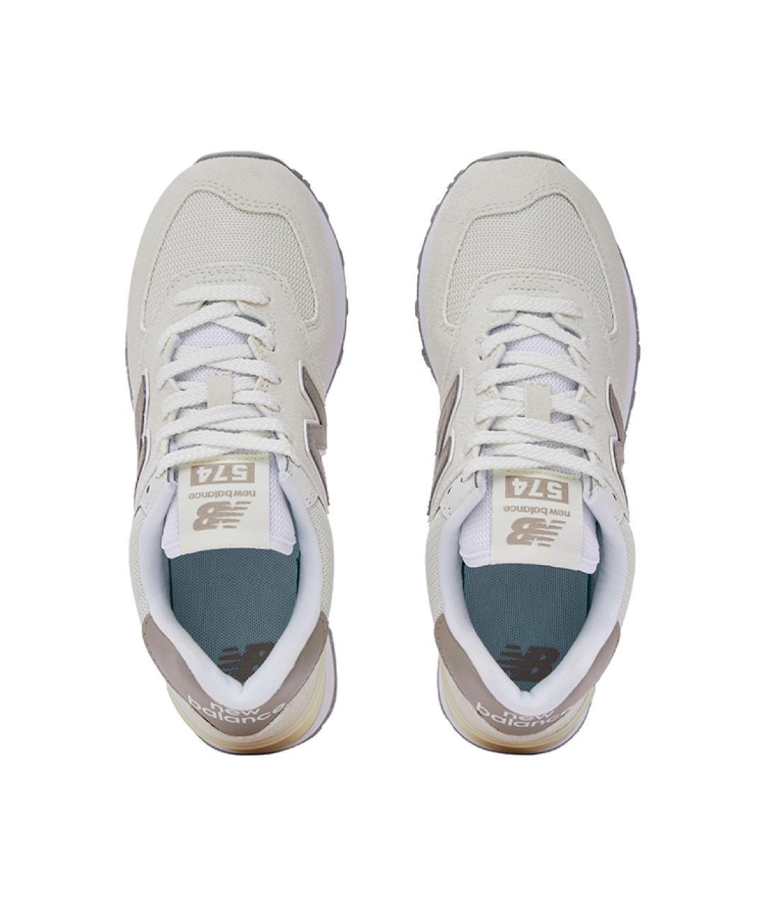 NEW BALANCE Бежевые кроссовки, фото 4