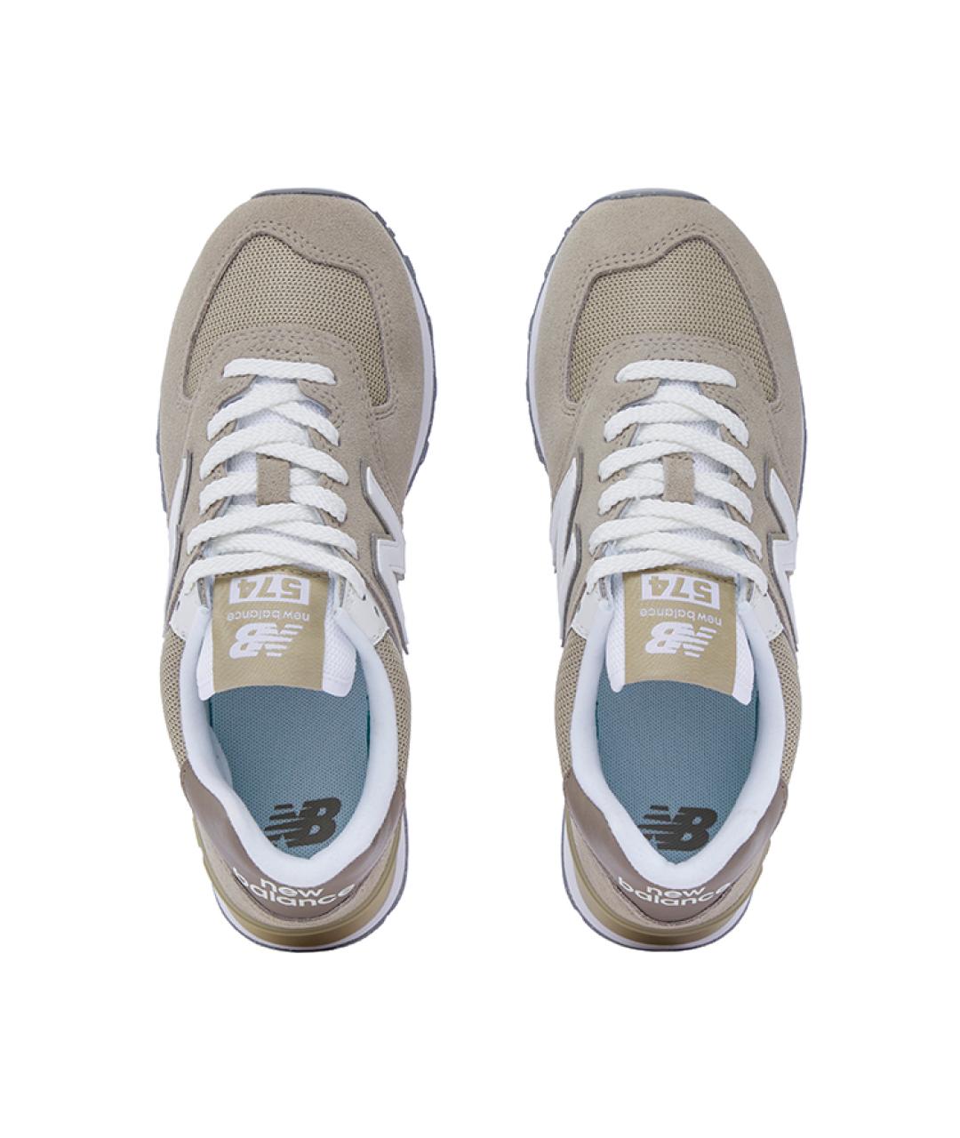 NEW BALANCE Бежевые кроссовки, фото 4