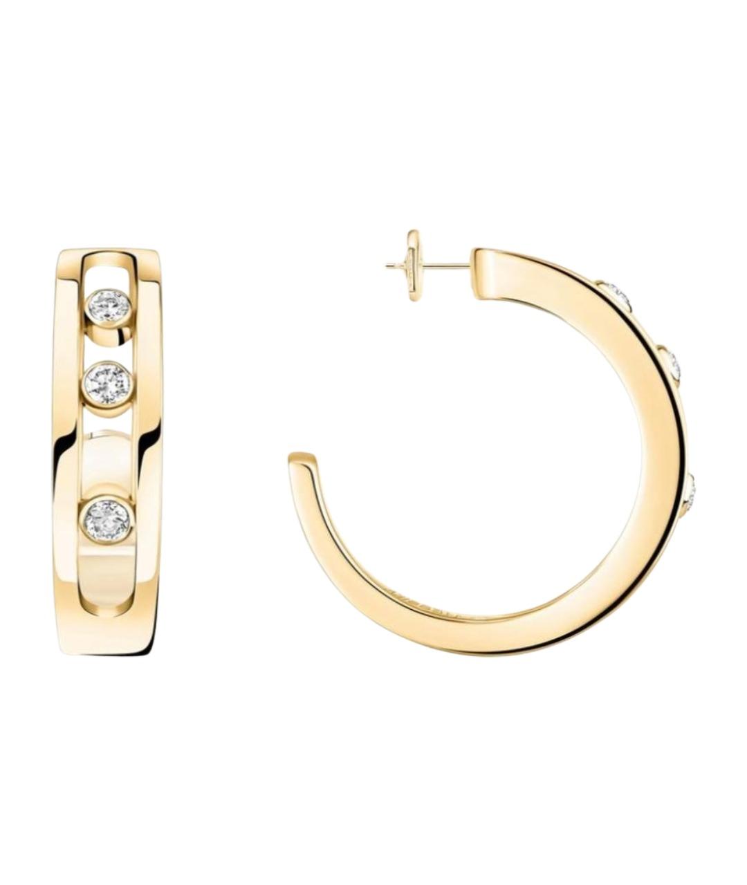 MESSIKA Золотые серьги из желтого золота, фото 1