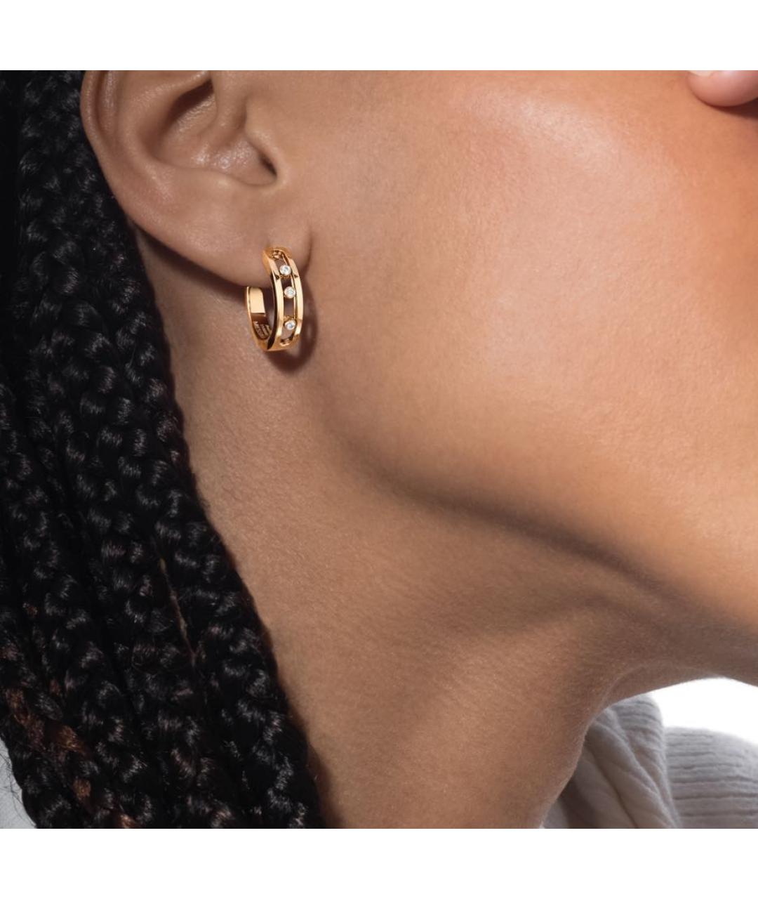 MESSIKA Золотые серьги из желтого золота, фото 2