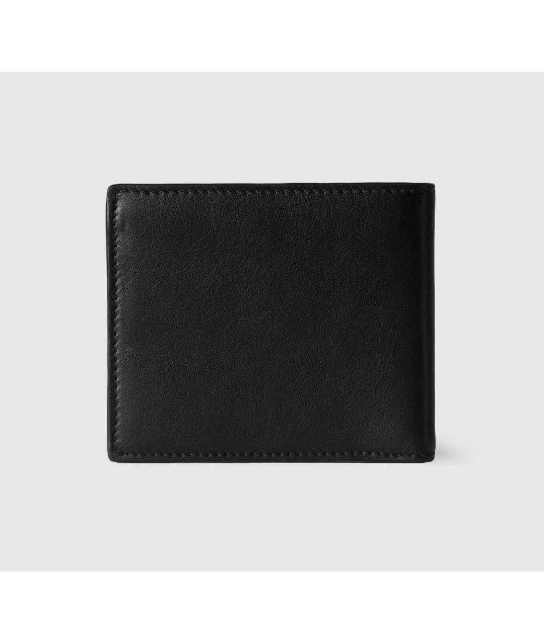 GUCCI Черный кожаный кошелек, фото 5