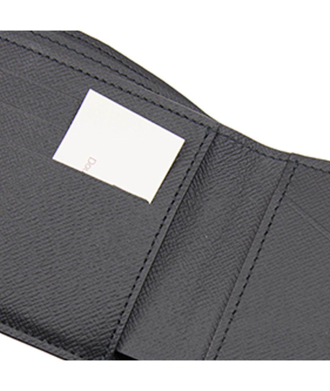 LOUIS VUITTON Антрацитовый кошелек, фото 4