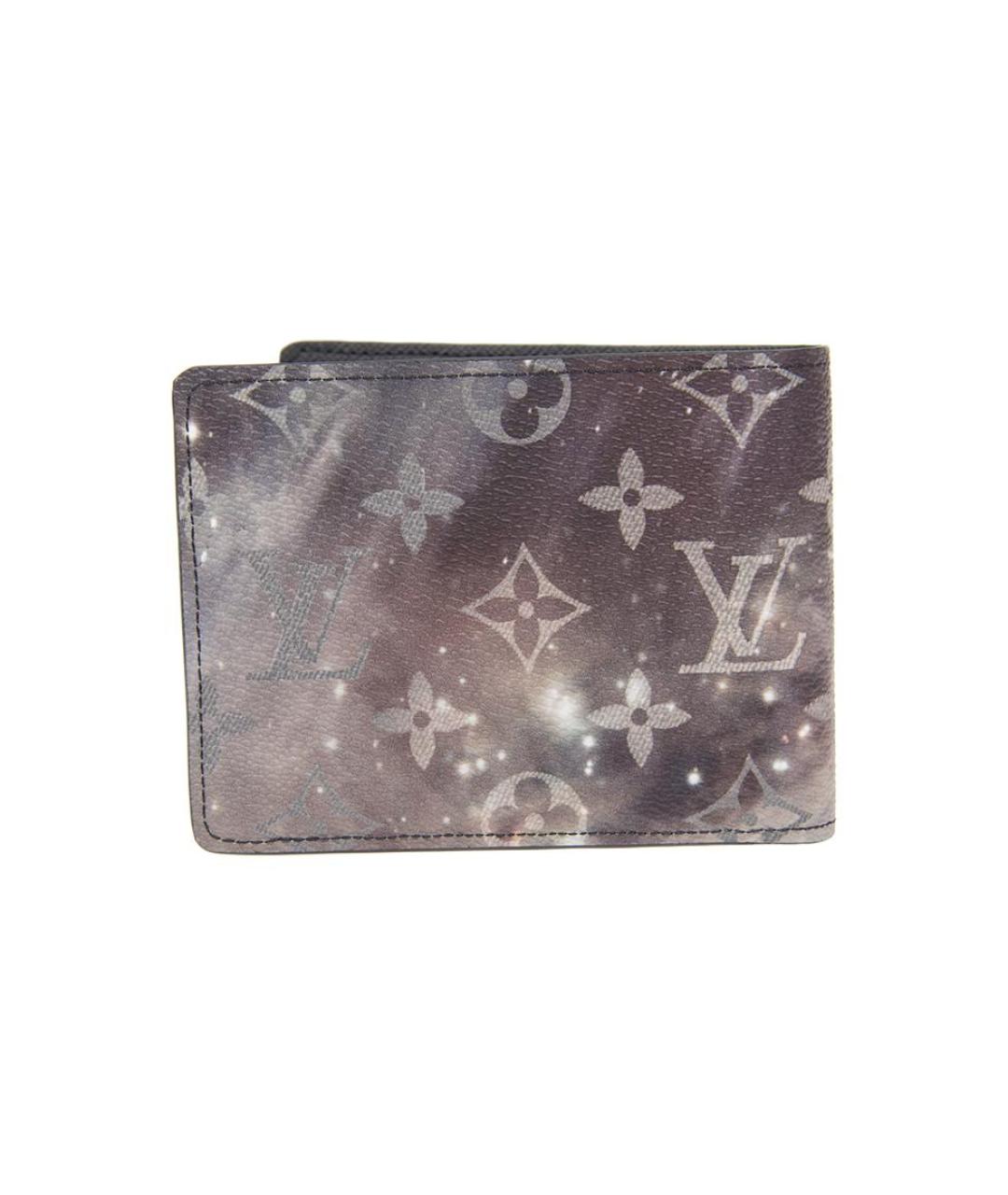 LOUIS VUITTON Антрацитовый кошелек, фото 2