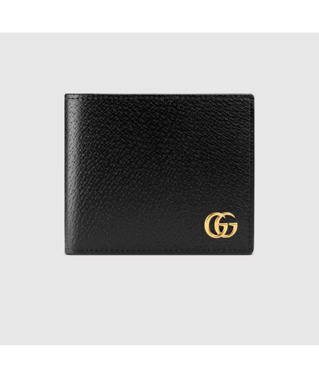 GUCCI Черный кожаный кошелек, фото 7