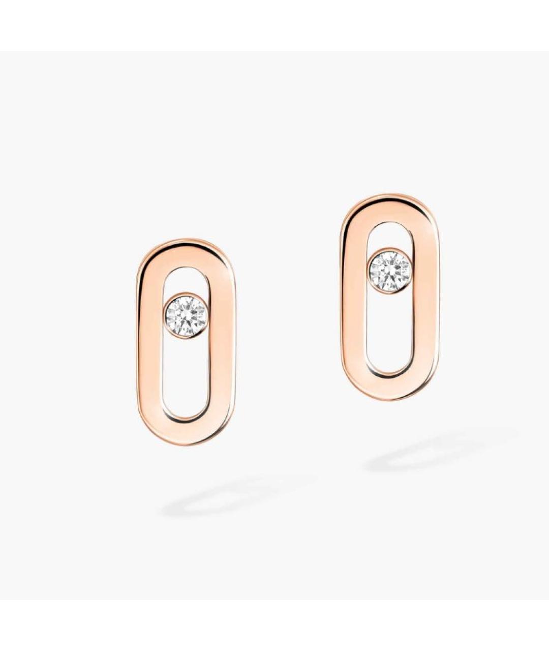 MESSIKA Золотые серьги из розового золота, фото 3