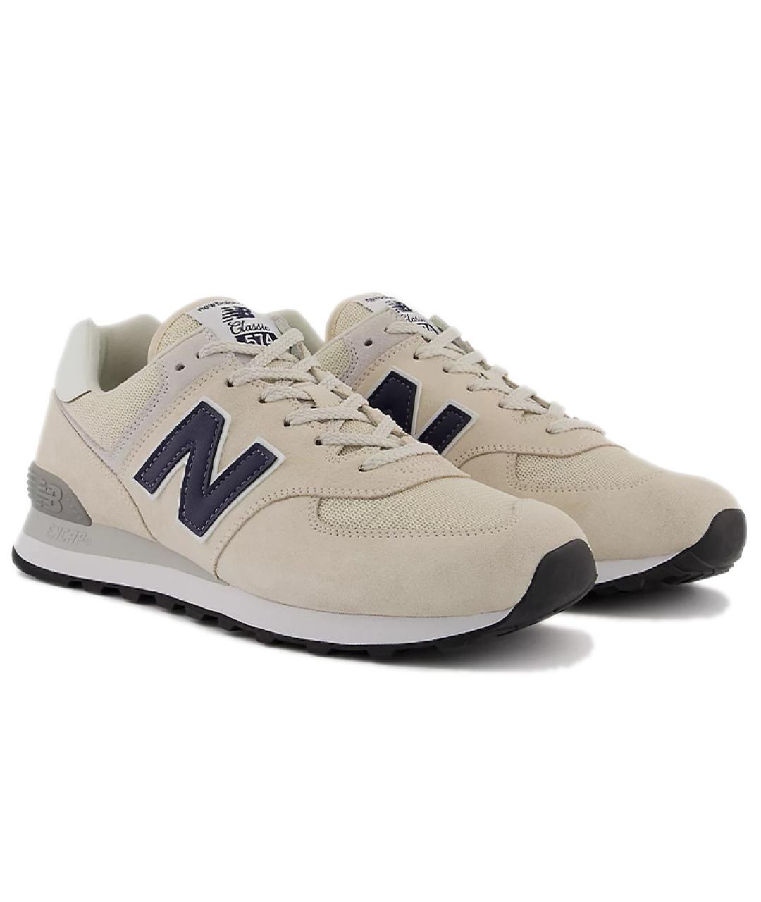 NEW BALANCE Бежевые кроссовки, фото 4