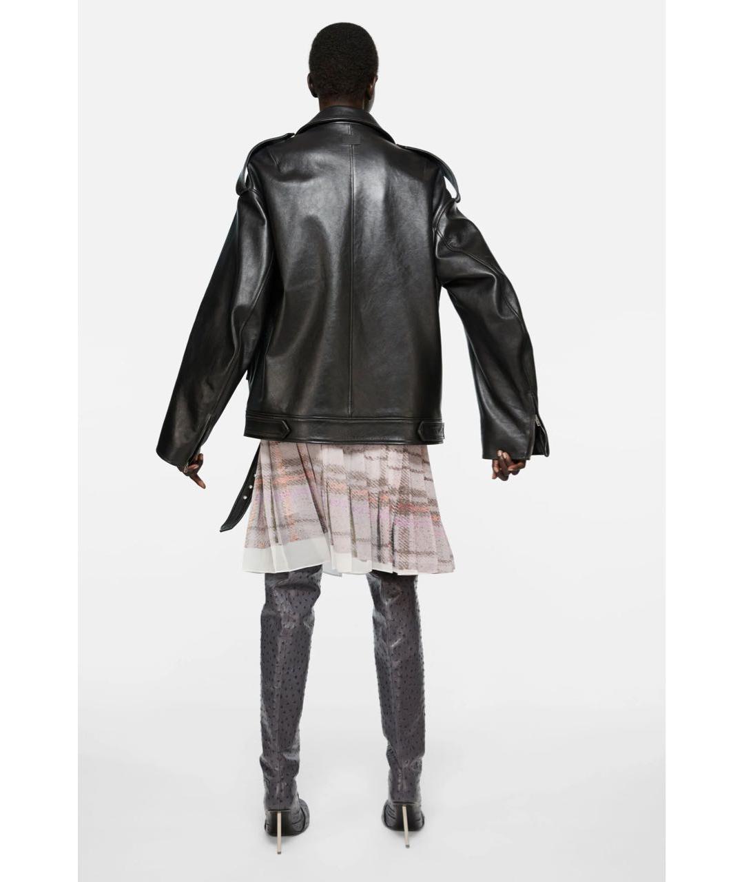 ACNE STUDIOS Черная кожаная куртка, фото 3